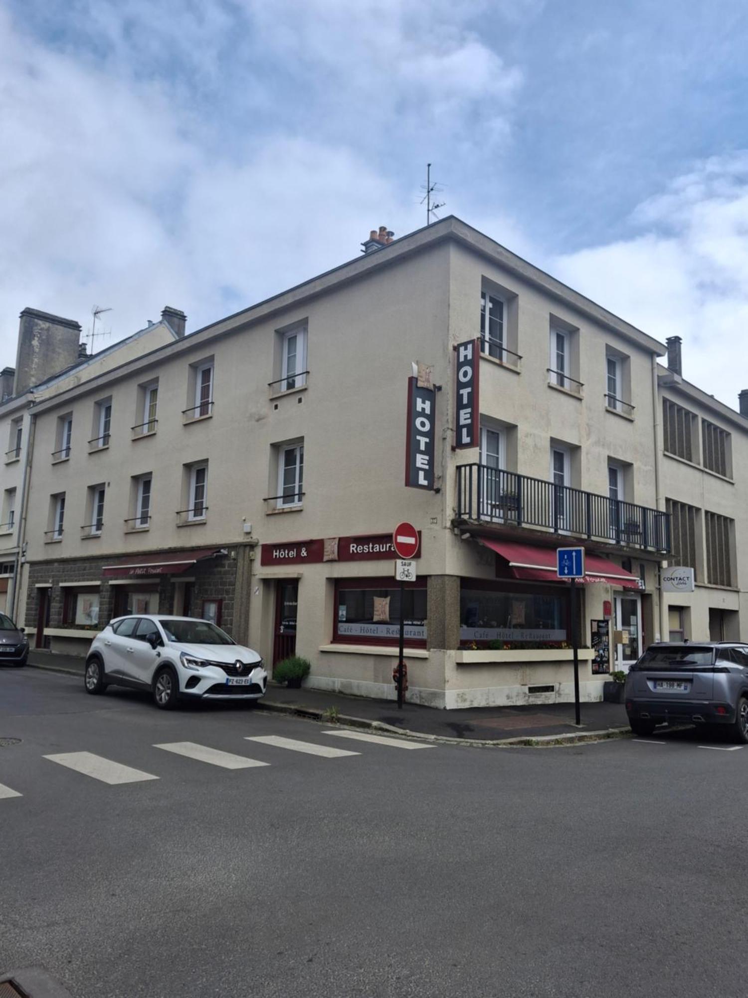 Hotel Le Petit Poucet Saint-Lô Exterior foto